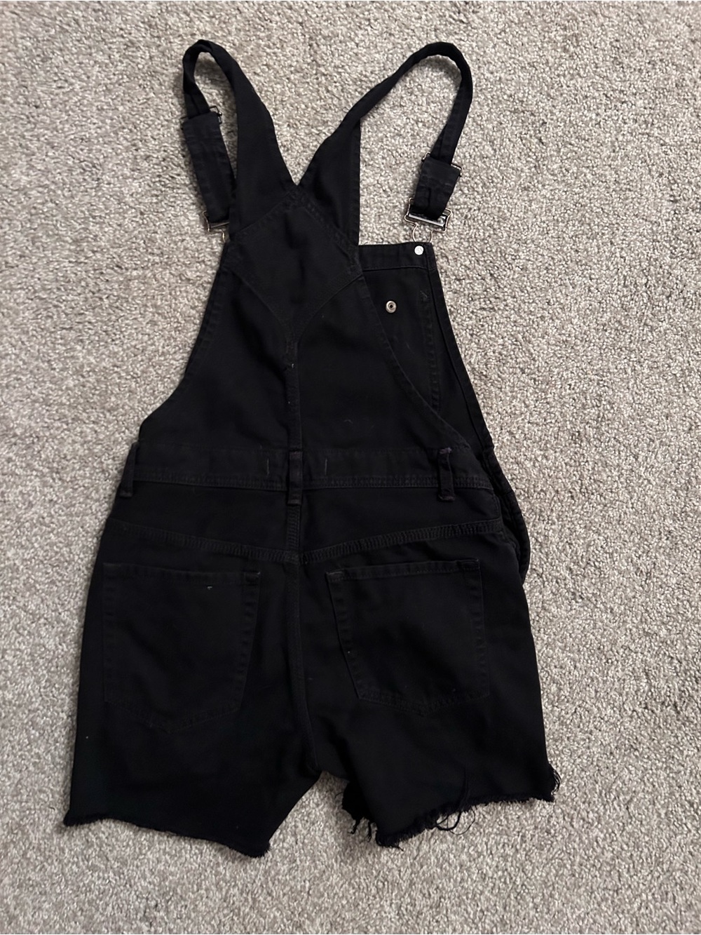 We The Free Black Short Overalls - Picture 4 of 4